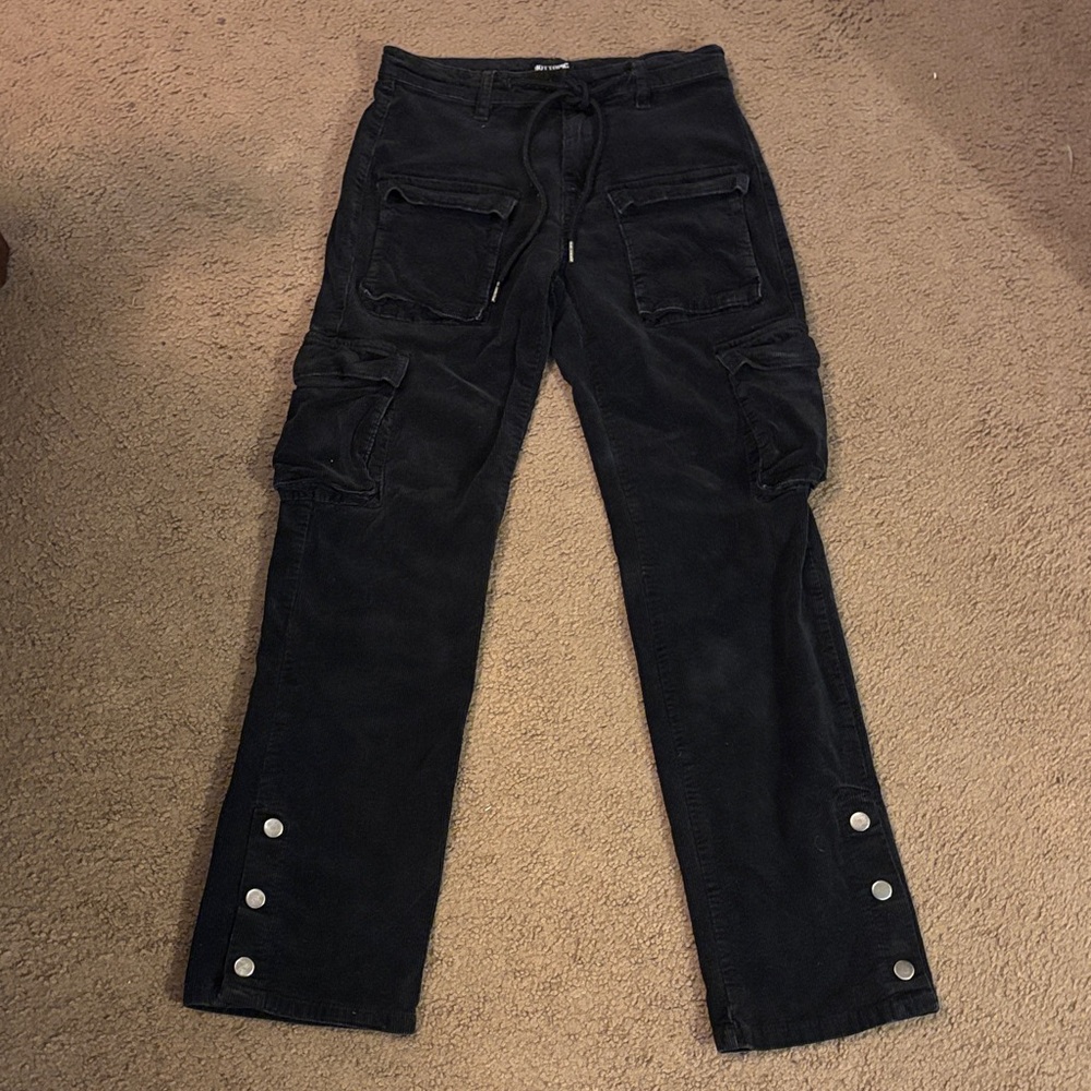Hot Topic Black Corduroy Pants